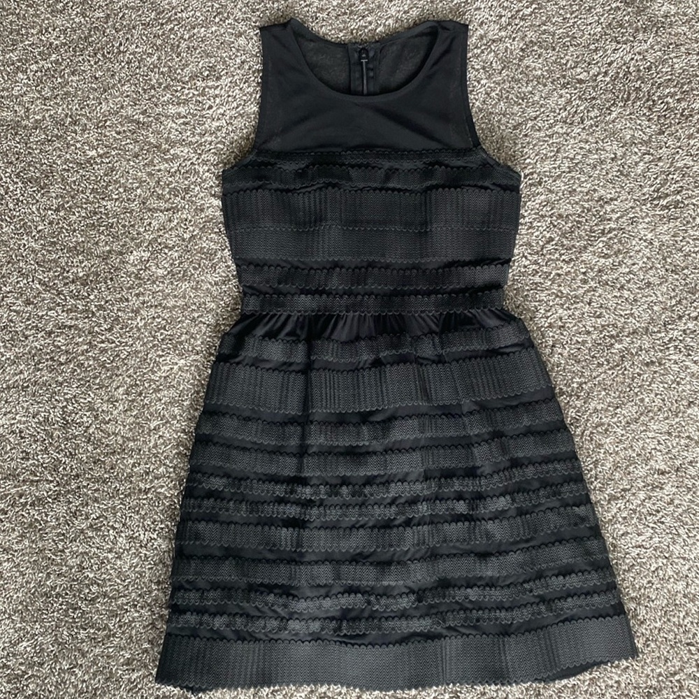 Gold Label Wow Couture Little Black Fit & Flare Dress, Women’s Size M